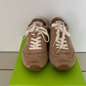 Sam Edelman Brown Suede Sneakers Ladies 9.5